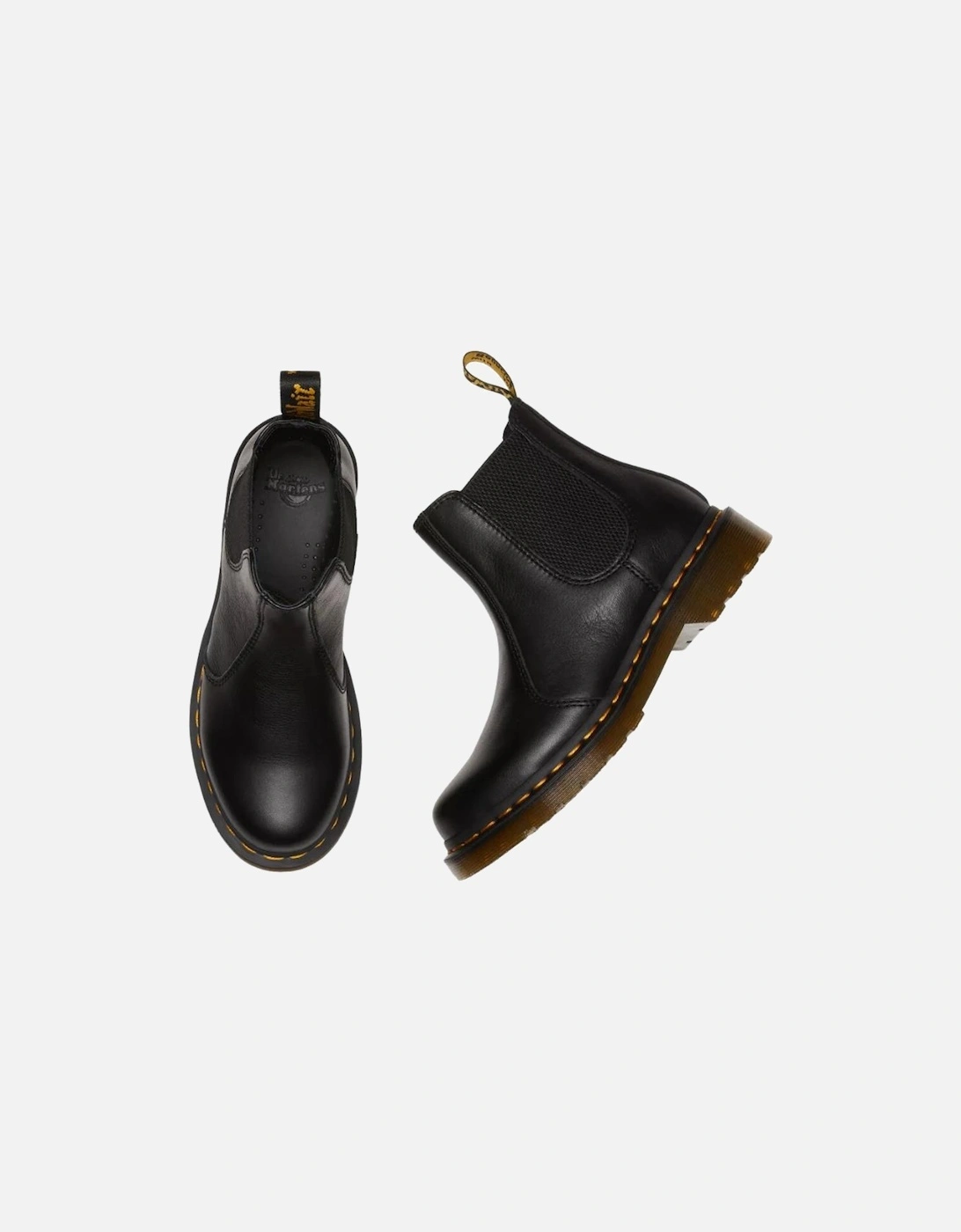 2976 Virginia Leather Chelsea Boot - Black
