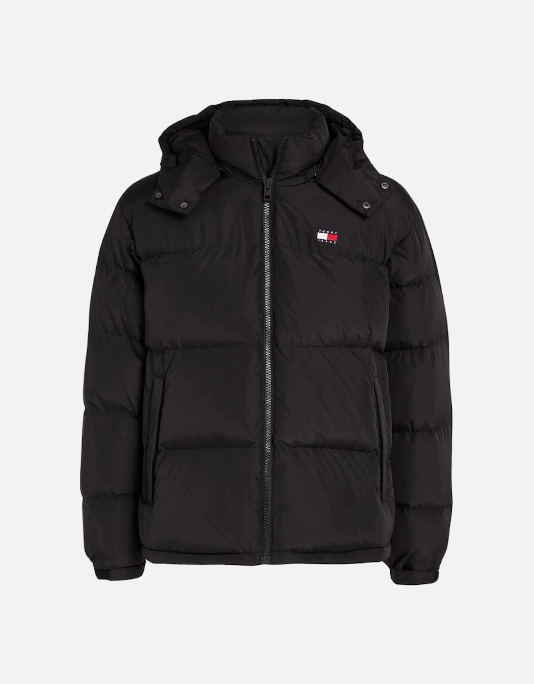 Tommy Jeans Mens TMJ Alaska Puffer Jacket - Black - Size: Regular/42