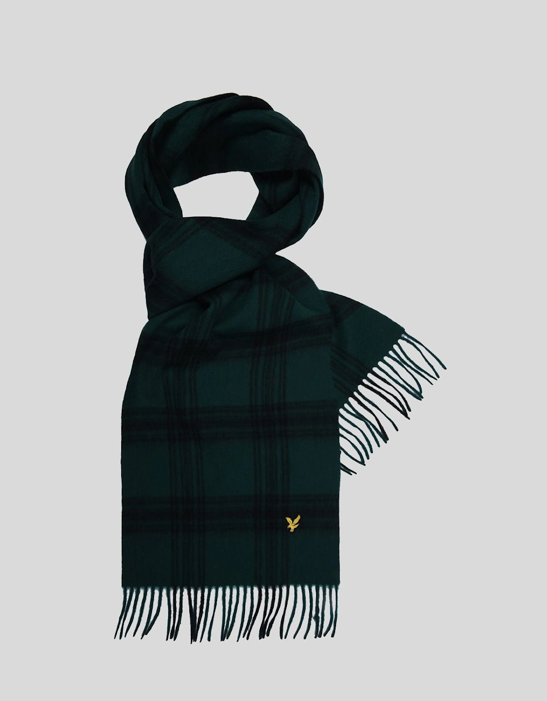 Check Lambswool Scarf, 2 of 1