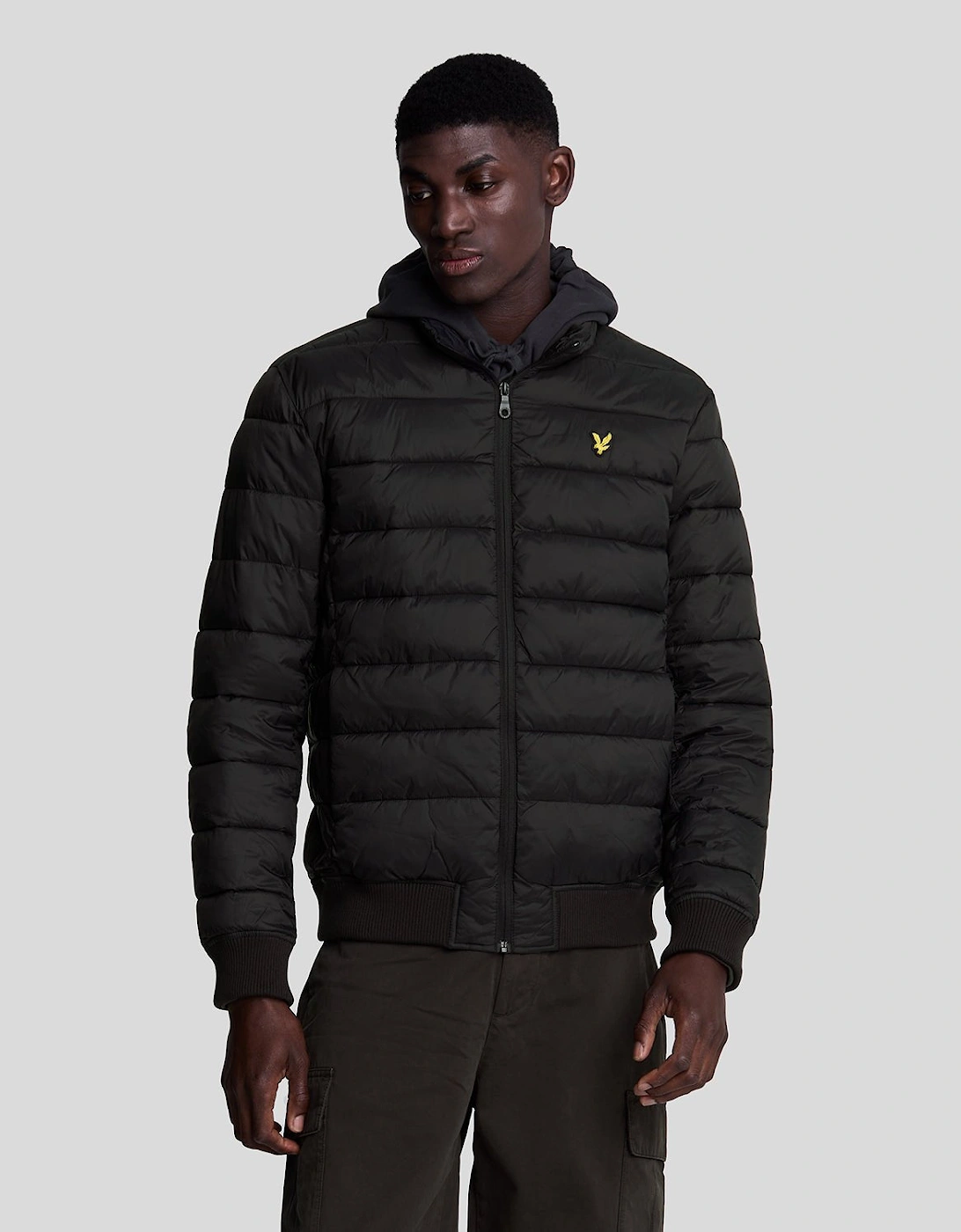 Funnel Neck Wadded Jacket, 6 of 5