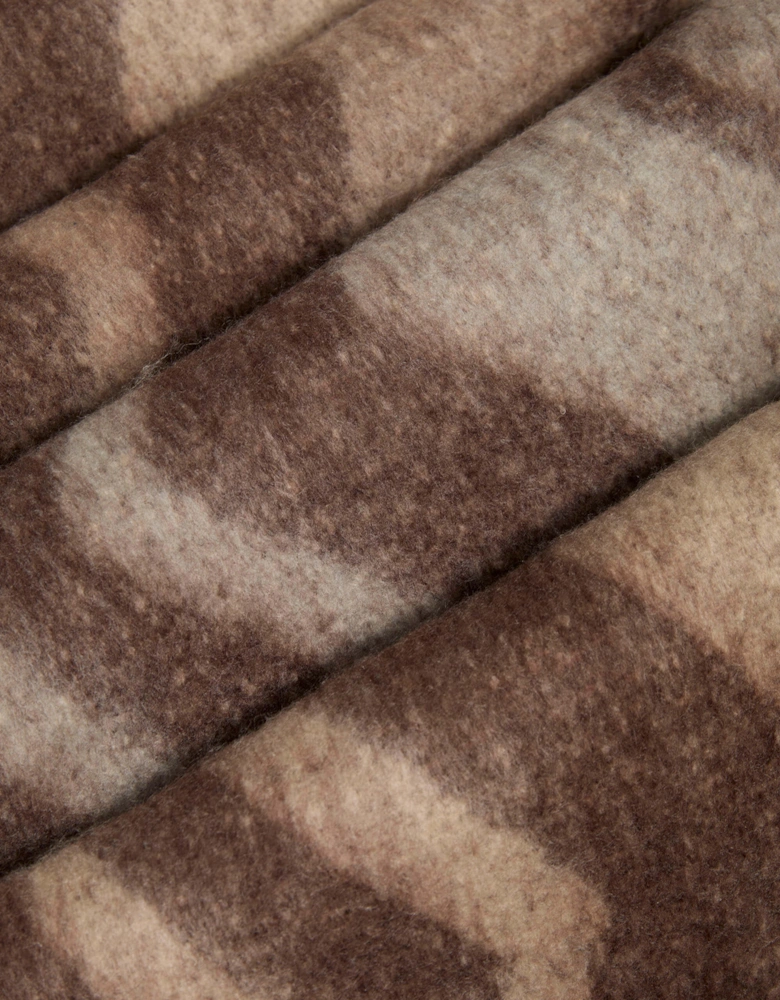 Zig Zag Brown Scarf