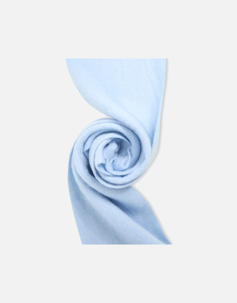 Pale Blue Blanket Scarf