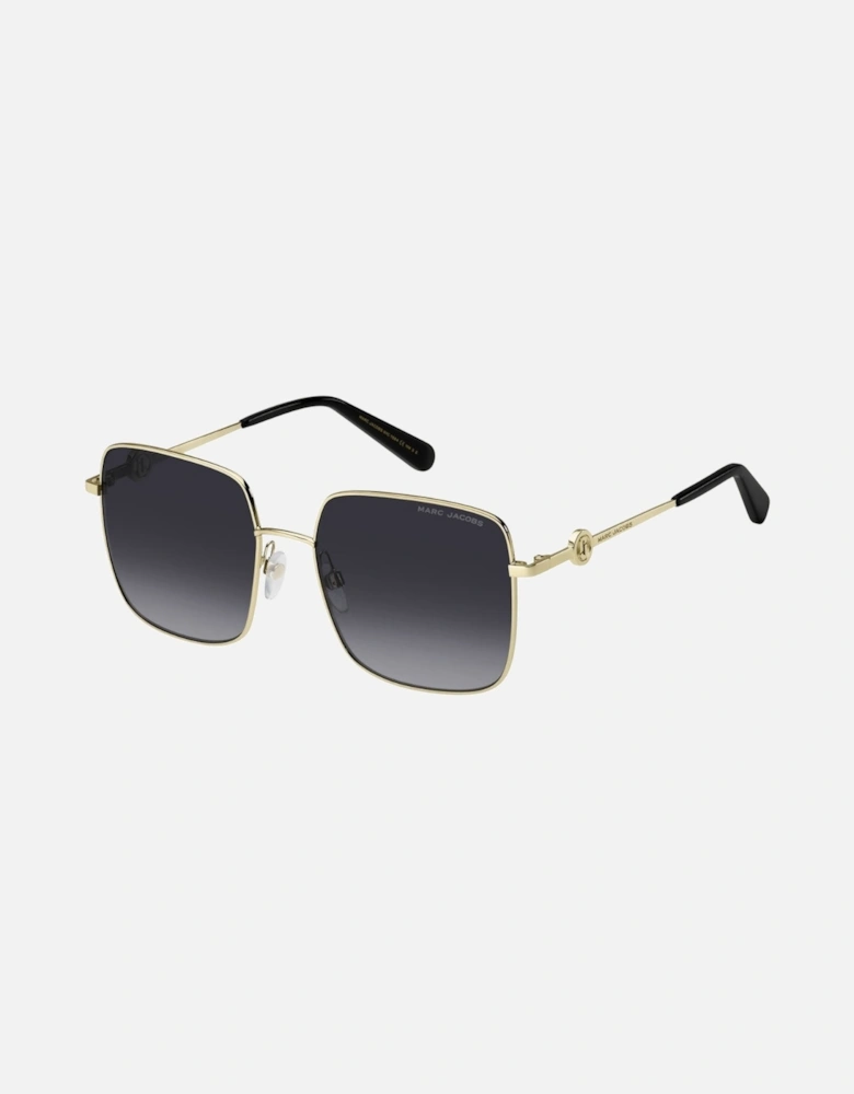 Marc Jacob 654 J5G Wj Gold Sunglasses