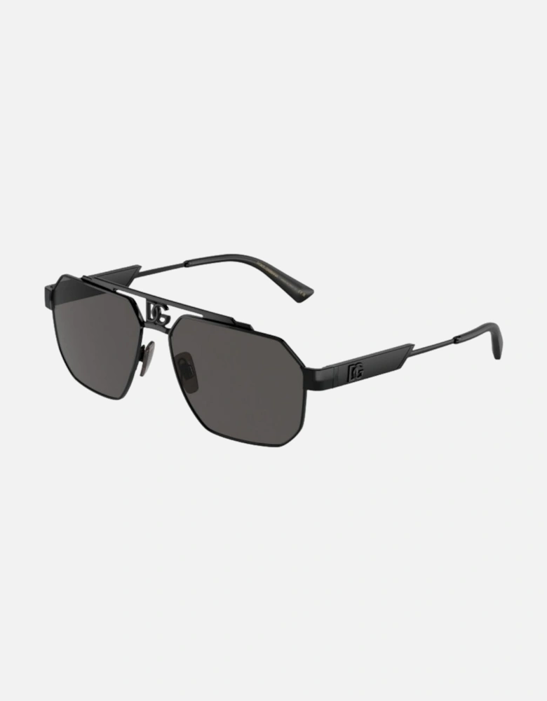 Dolce Gabbana 0Dg2294 0187 Black Sunglasses