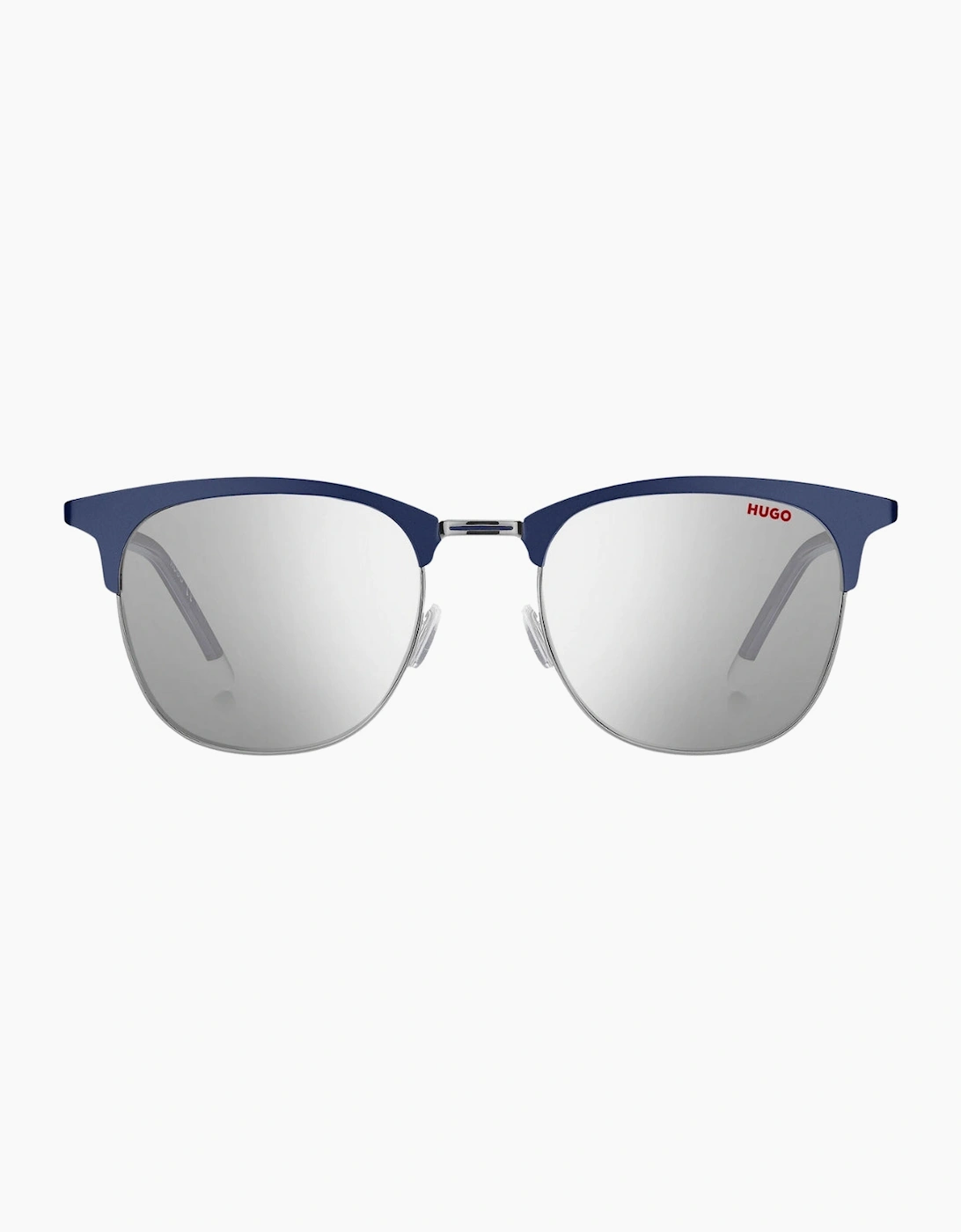 Boss Men's Hugo Boss 1208 0Ku0 Silver Sunglasses