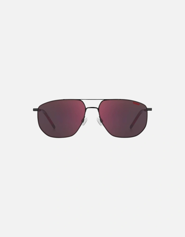 1207 0003 Ao Matte Black Sunglasses