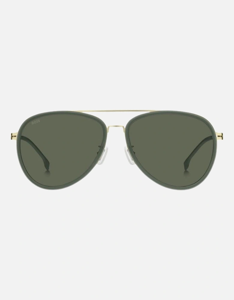 1466 F Sk Aoz Qt Gold Sunglasses