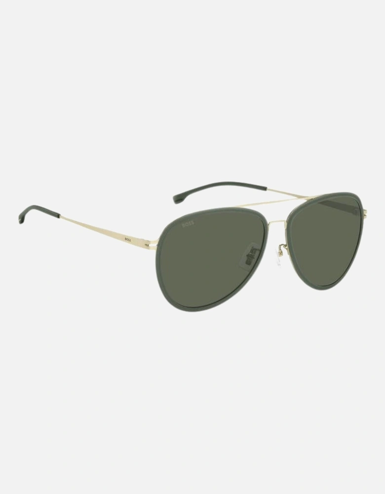 1466 F Sk Aoz Qt Gold Sunglasses