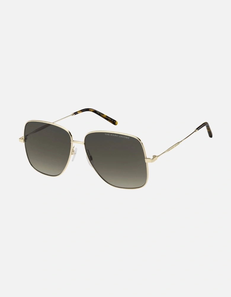 Marc Jacob 619 J5G Ha Gold Sunglasses