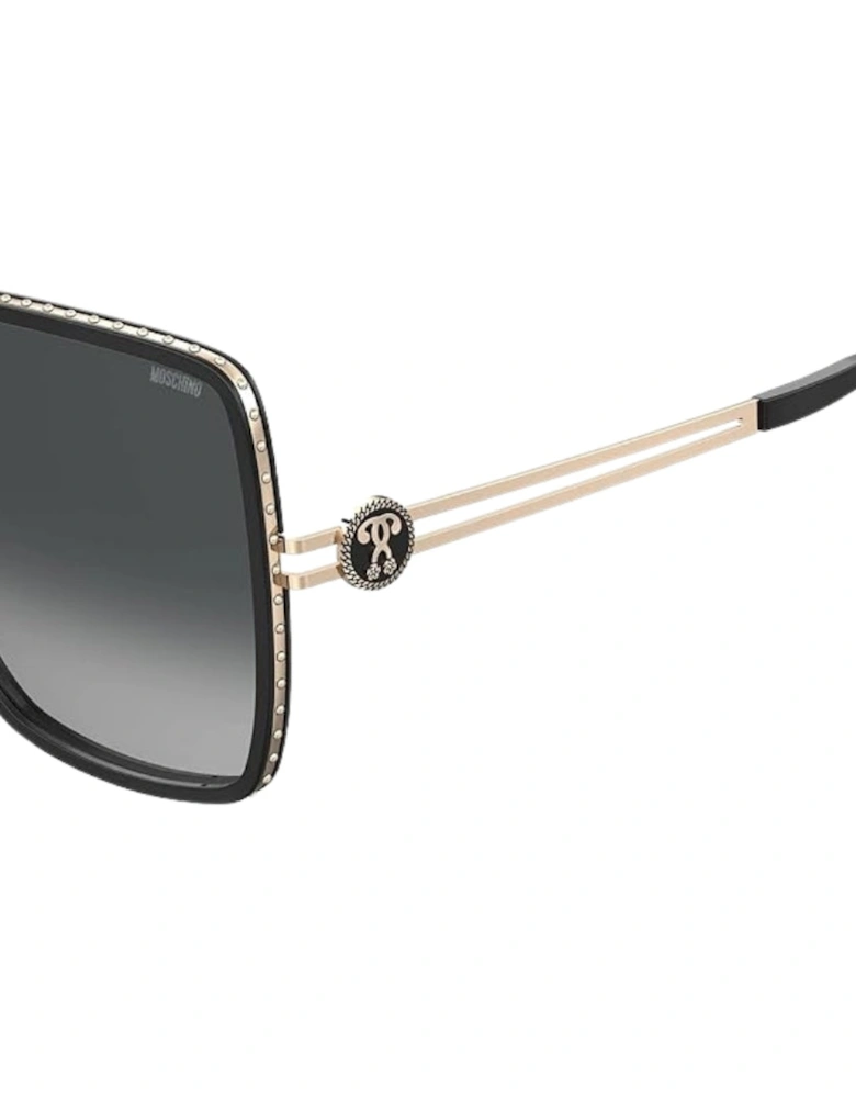 Mos096 0807 9O Gold Sunglasses
