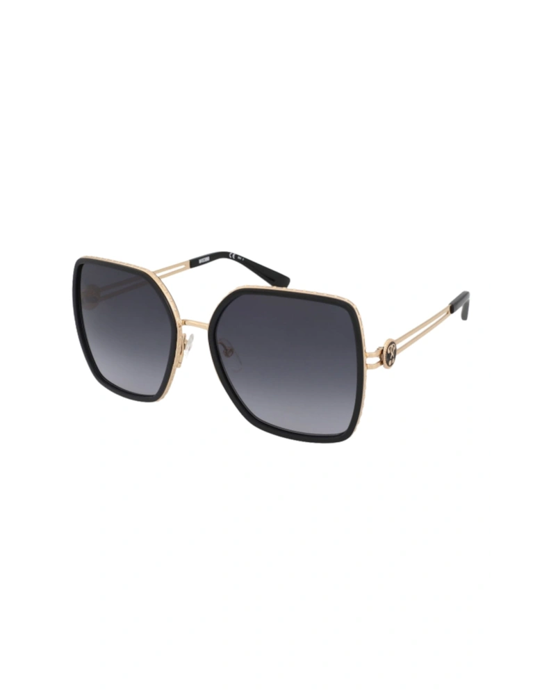 Mos096 0807 9O Gold Sunglasses