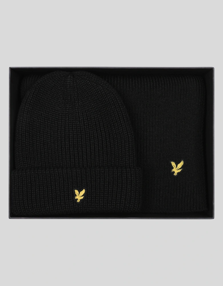Cable Beanie & Scarf Set