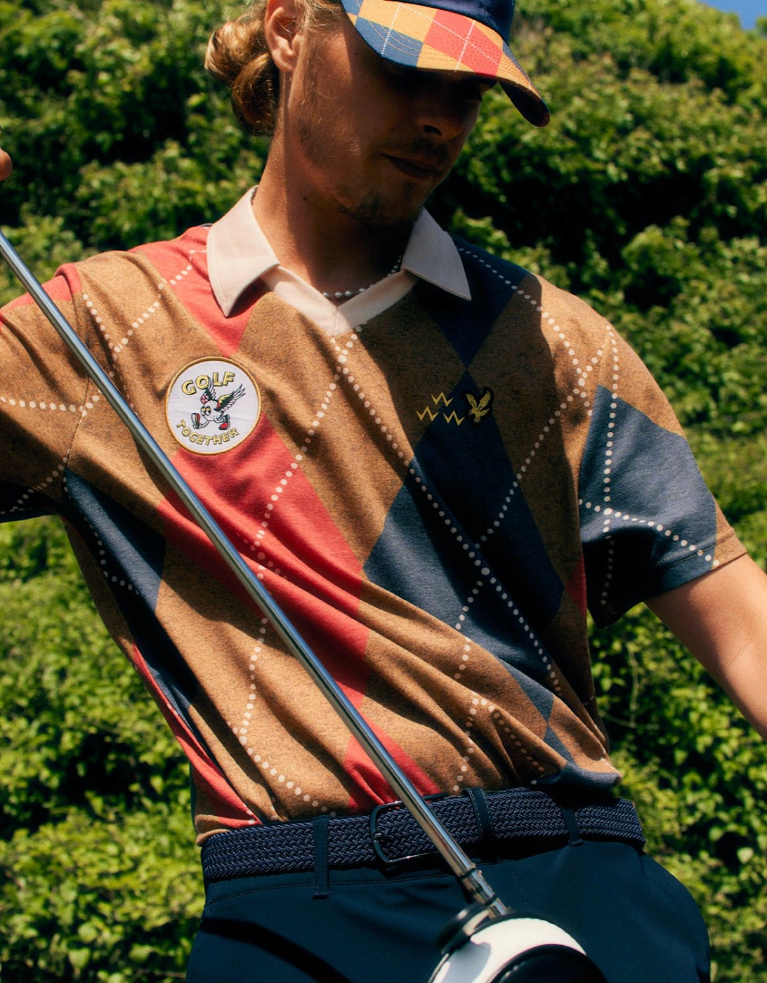 Revere Argyle Polo Shirt