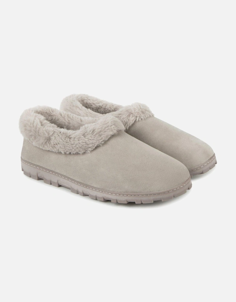 Microsuede Shoot Slippers - Grey