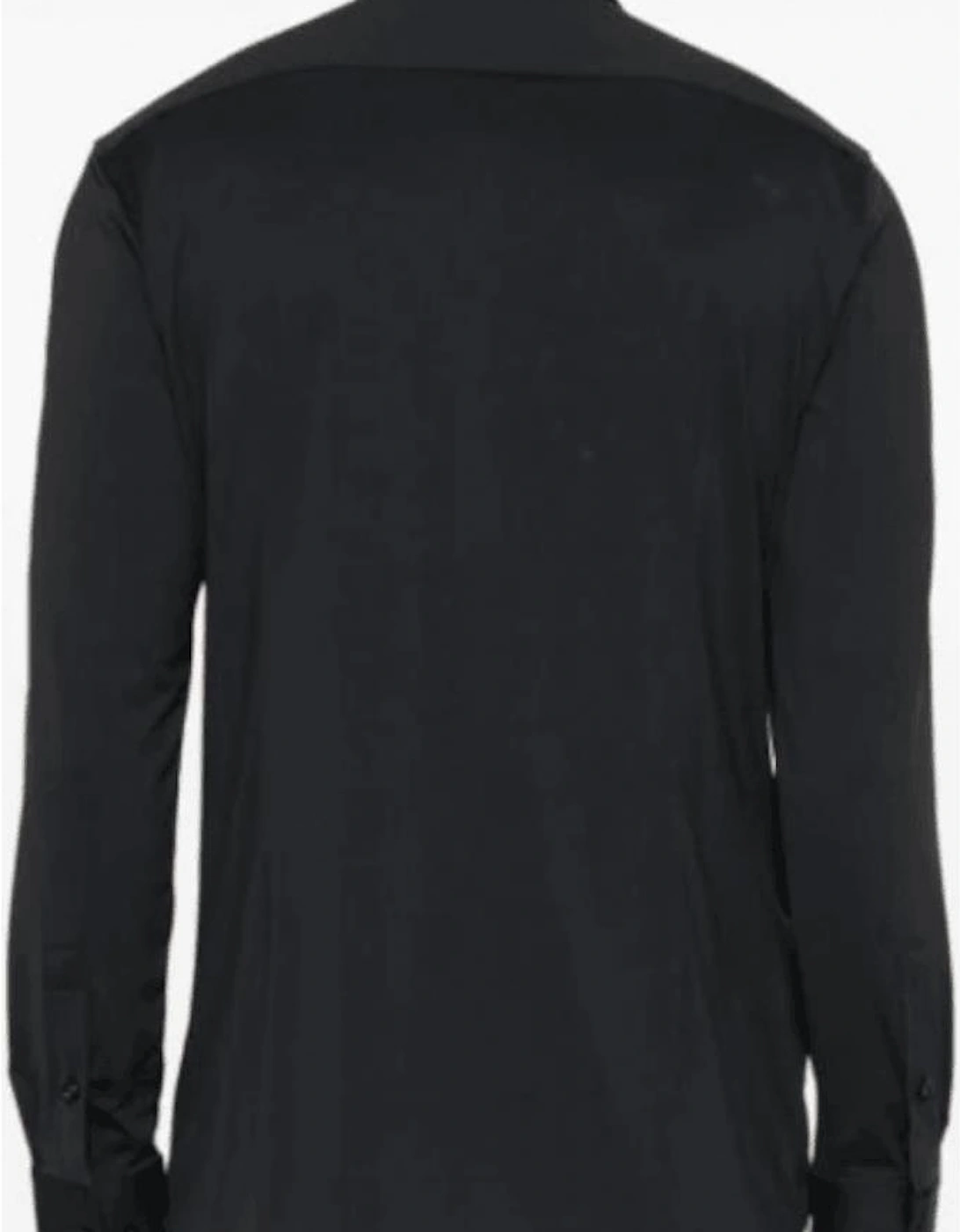 P-Hank-Kent Slim Fit Black Shirt