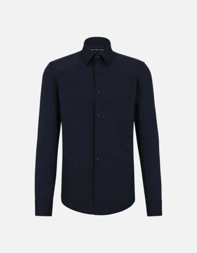 P-Hank-Kent Slim Fit Black Shirt