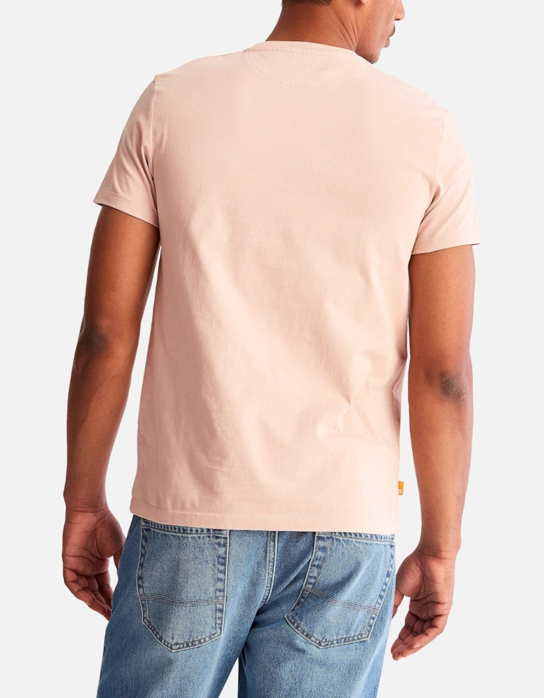 Dunstan River Jersey Crew T-Shirt - Cameo Rose