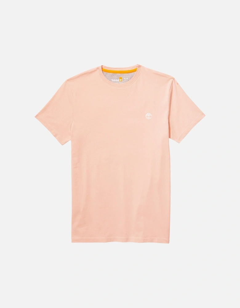 Dunstan River Jersey Crew T-Shirt - Cameo Rose