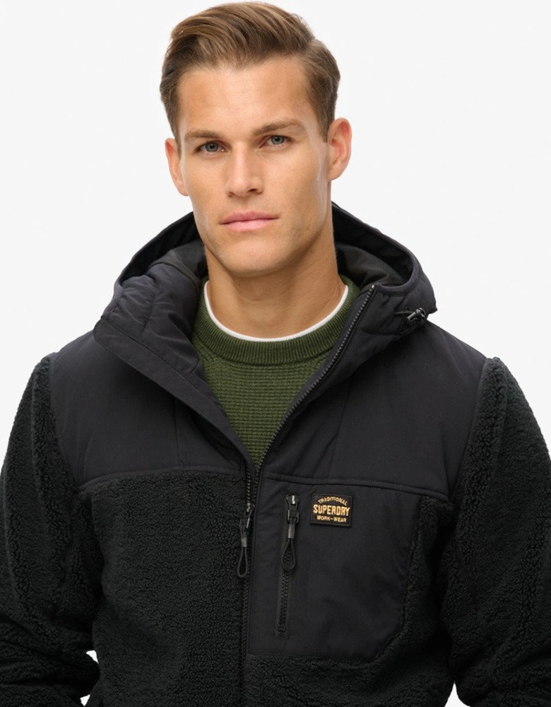 Men's Hood Expedition Borg Hybrid Noir