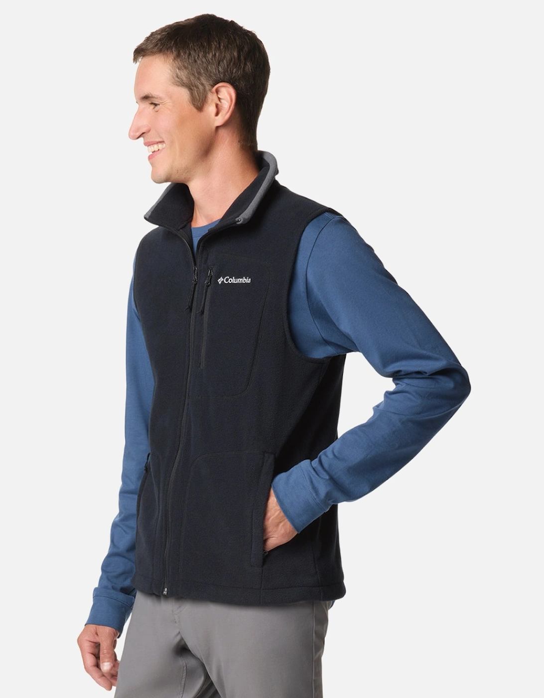 Men's Fast Trek™ Fleece Vest Black