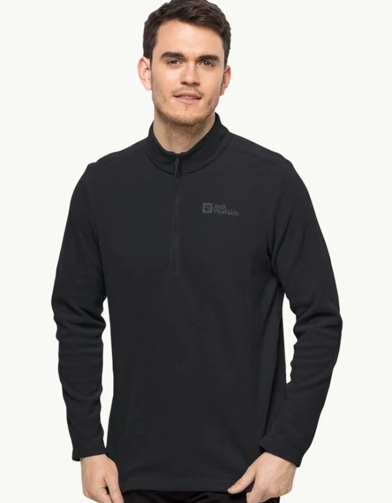 Men's Taunus Half Zip Jumper Black