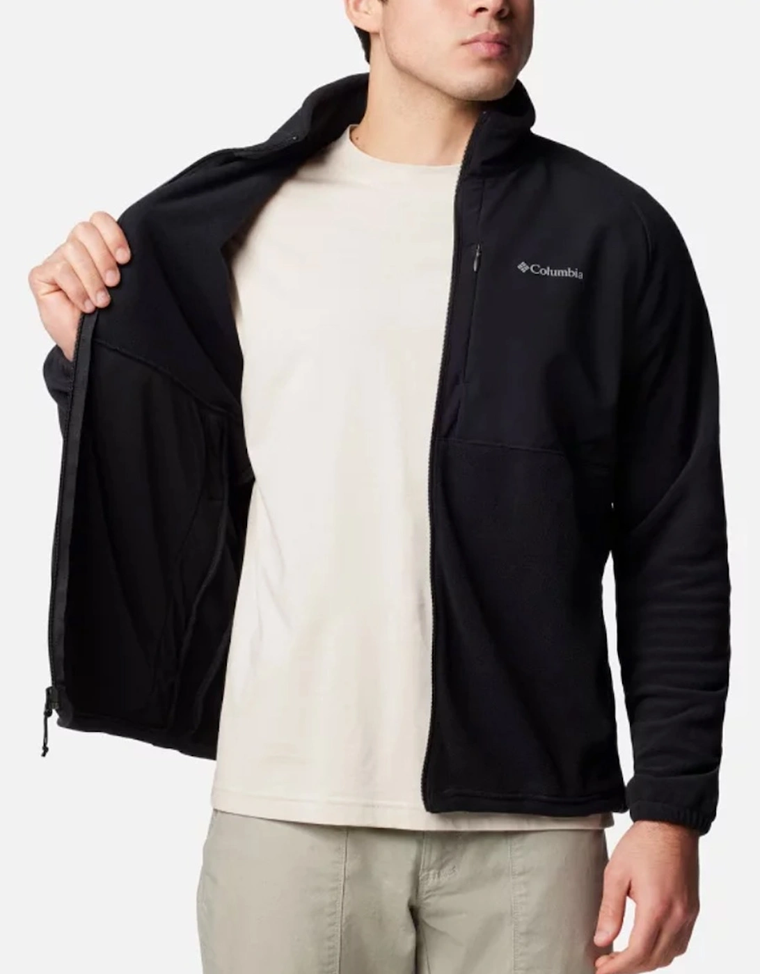 Men's Sage Peak™ Full Zip Fleece Black