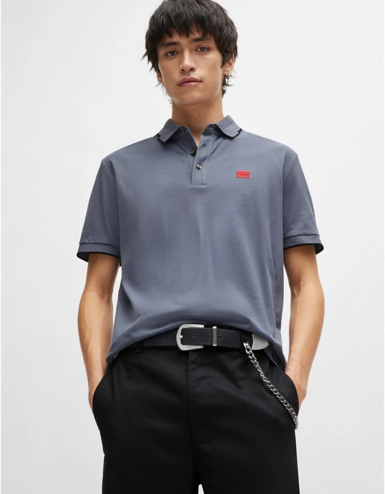 Deresino232 Patch Logo Polo Shirt