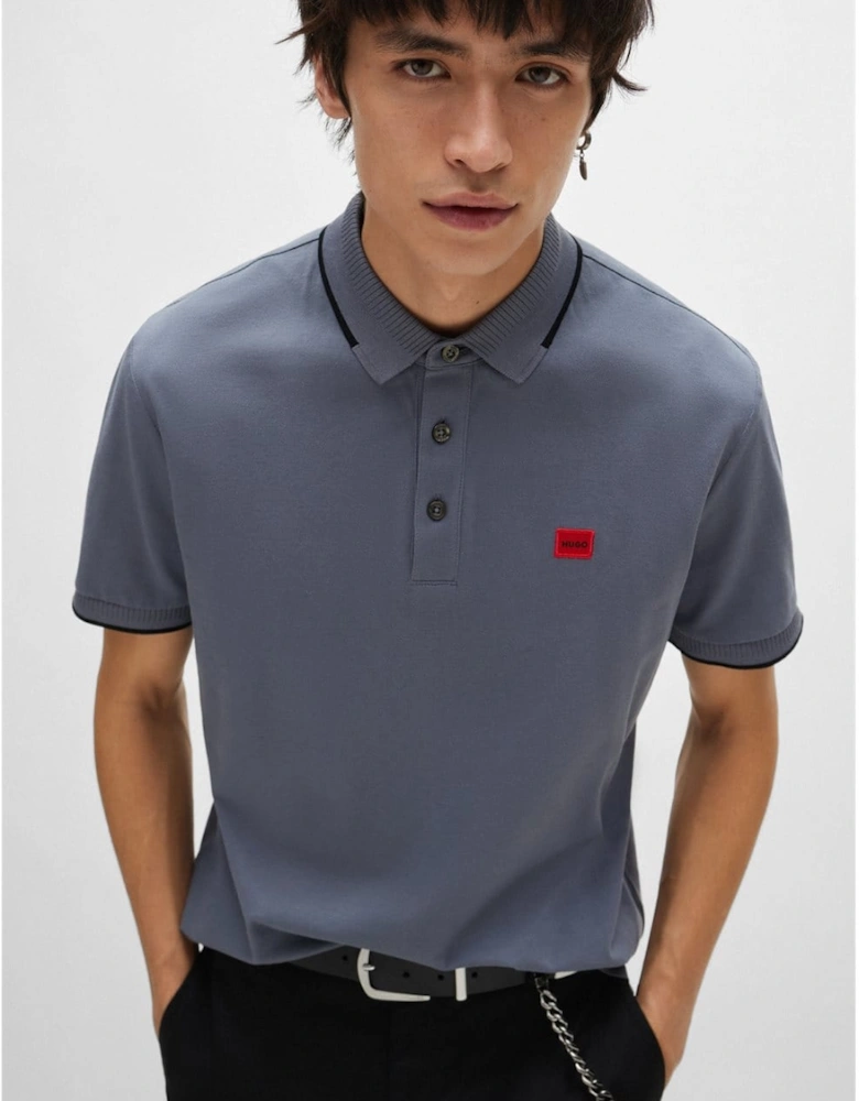 Deresino232 Patch Logo Polo Shirt