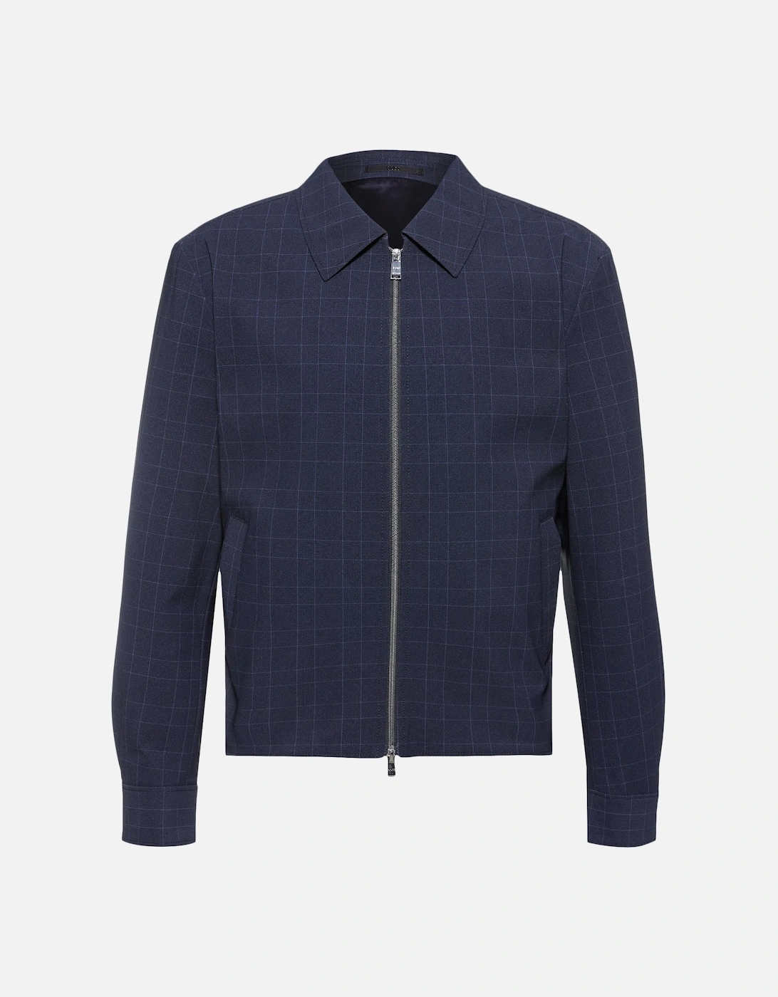 P-Hanry Checked Zip-Up Shirt Jacket, 4 of 3