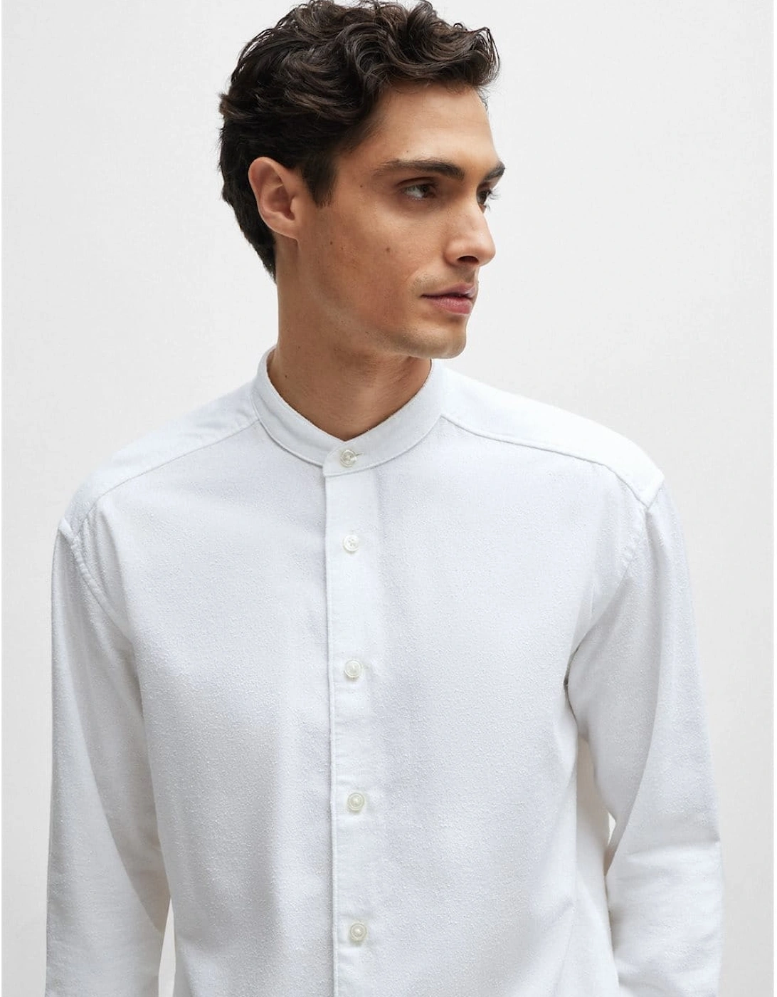 C-Cole Collarless Shirt