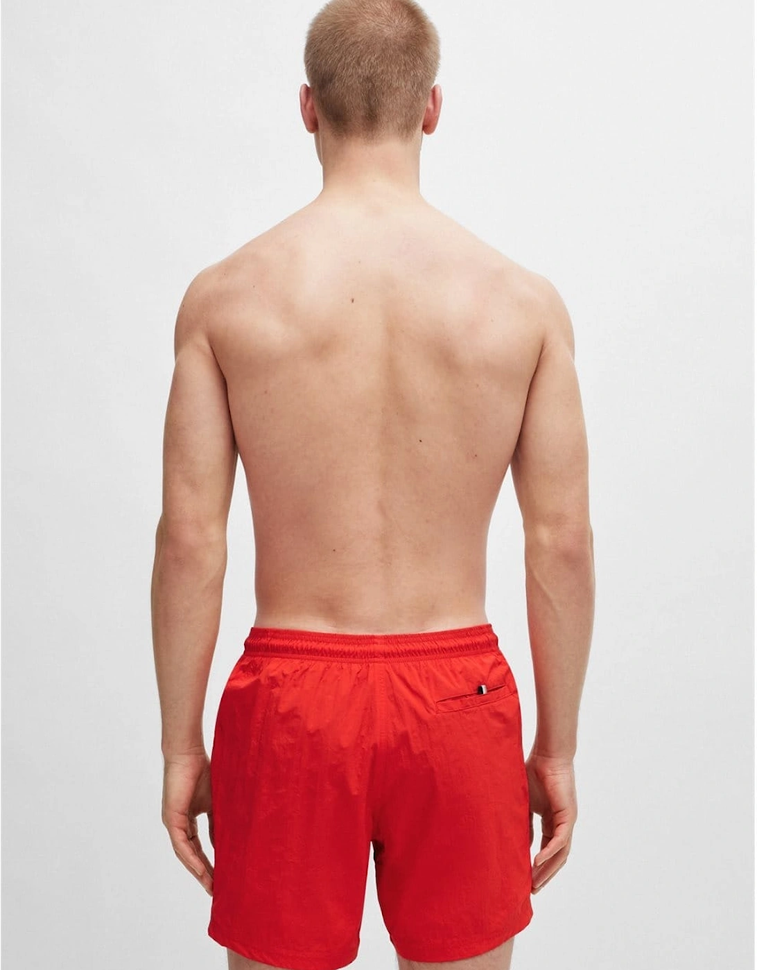 Vertical Logo Quick Dry Swim Shorts