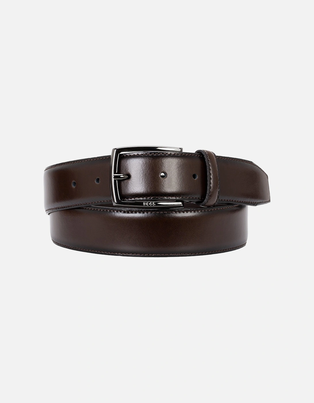 Celie Logo Engraved Leather Belt, 3 of 2