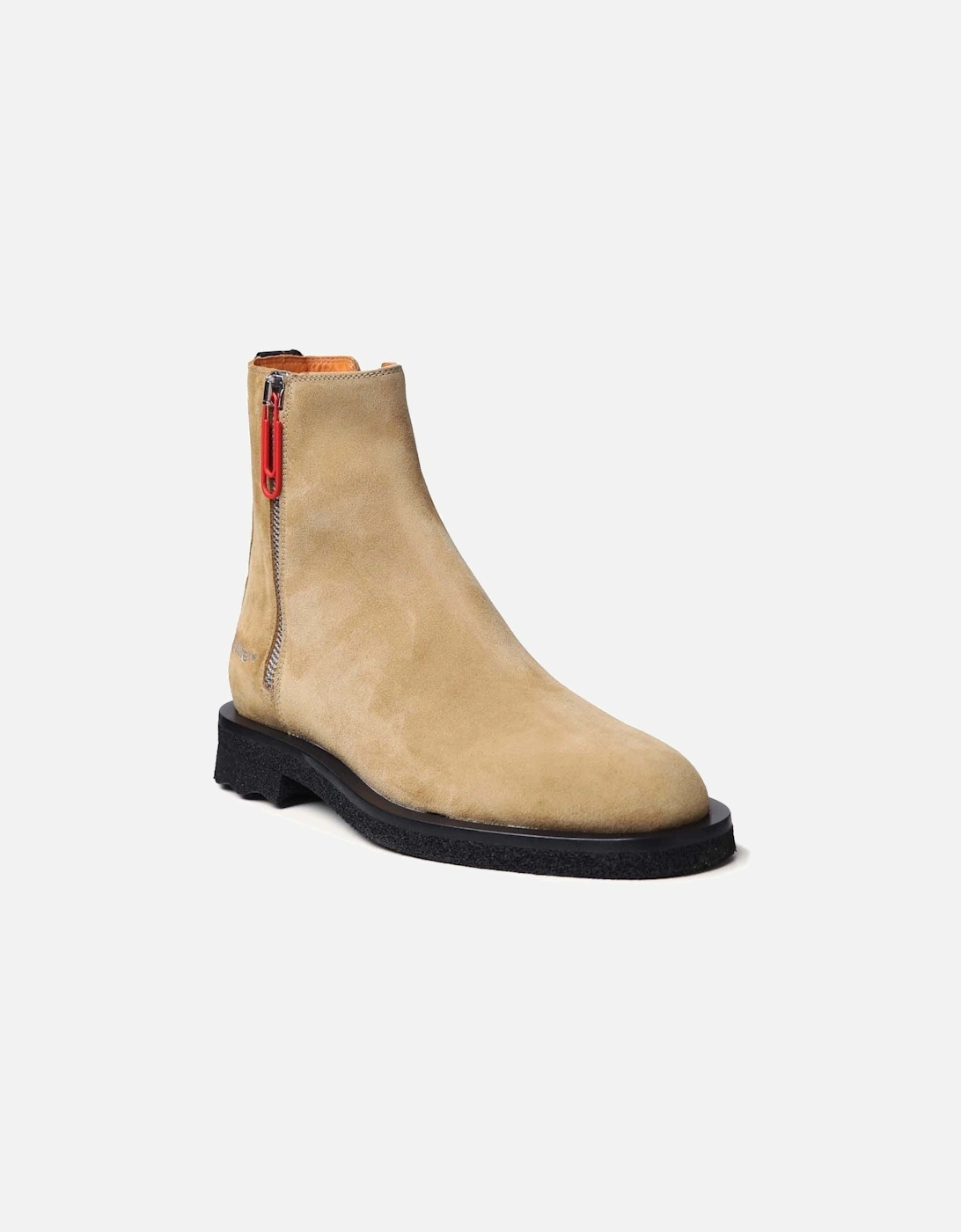 Suede Spongesole Ankle Boots