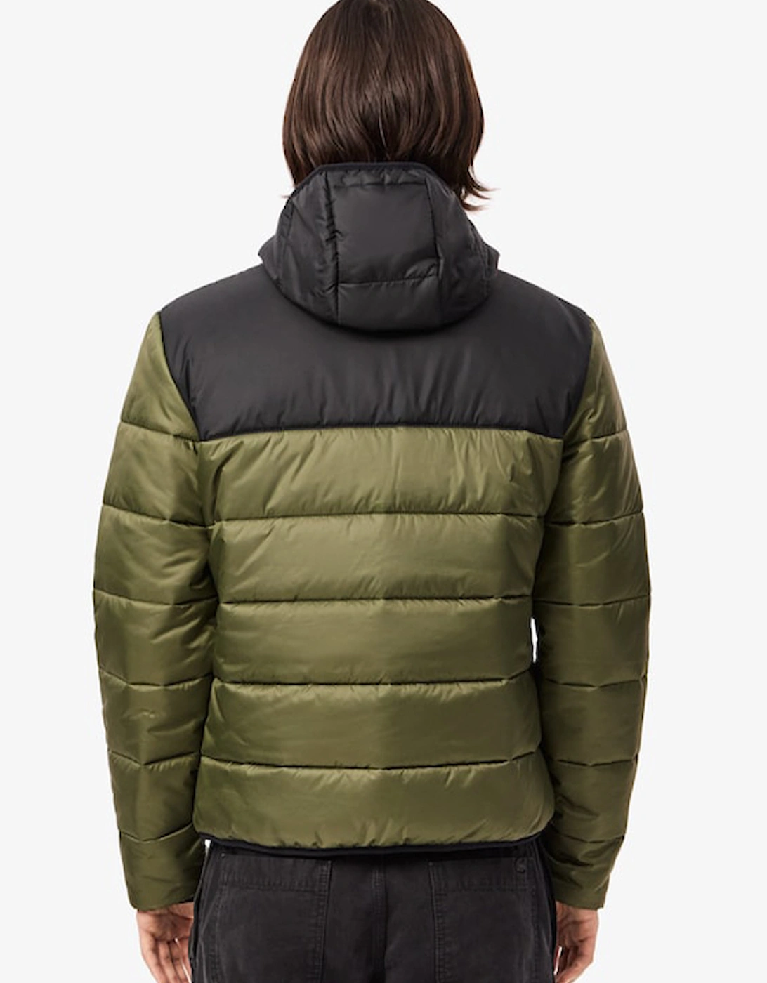 Men's Water-Repellent Quilted Puffed Jacket