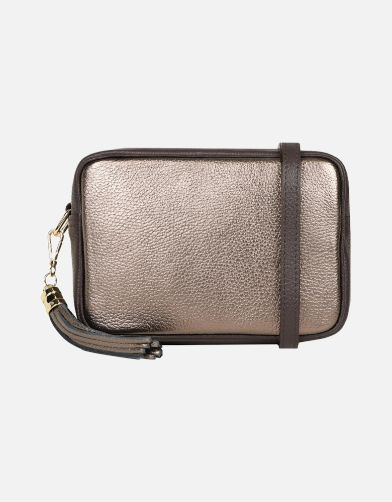 Metallic Blend Womens Crossbody Bag