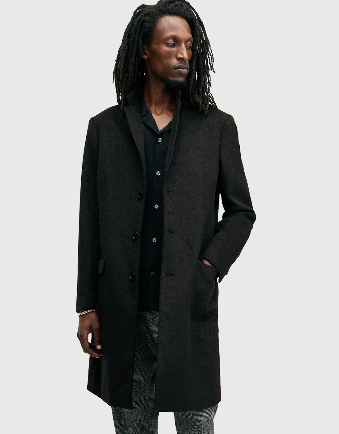 Hal Overcoat - Black, 7 of 6