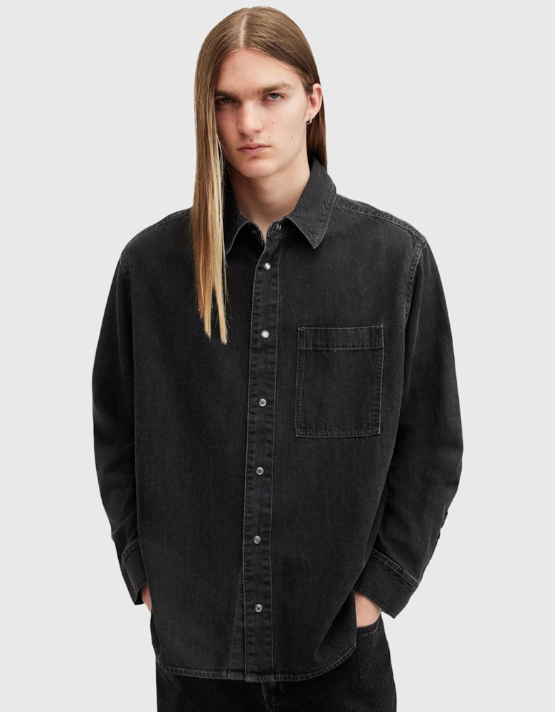 Tolhurst Long Sleeve Shirt - Black