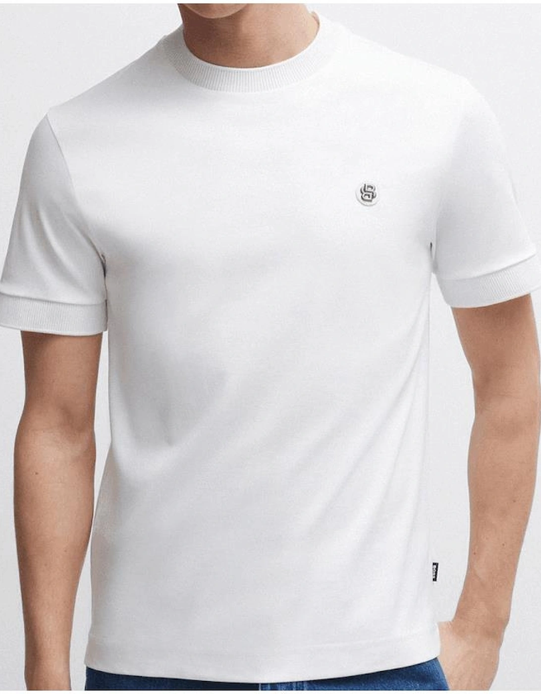 C-Taut 01 Logo Slim Fit White T-Shirt