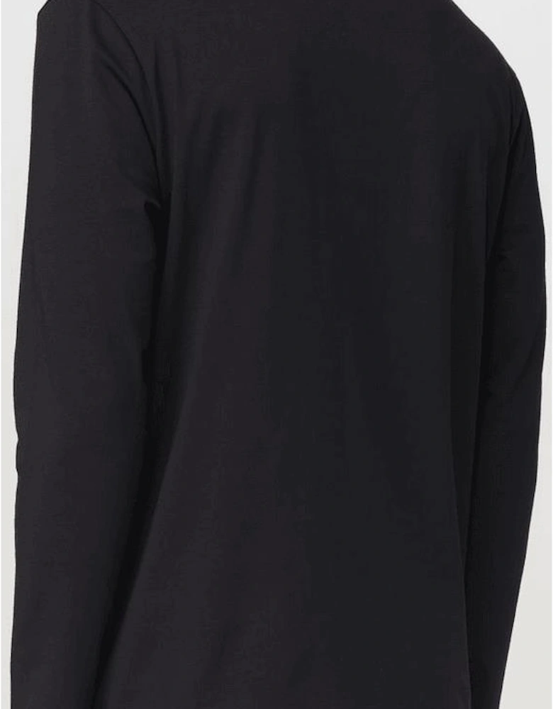 Tee Relaxed Fit Long Sleeve Black T-Shirt