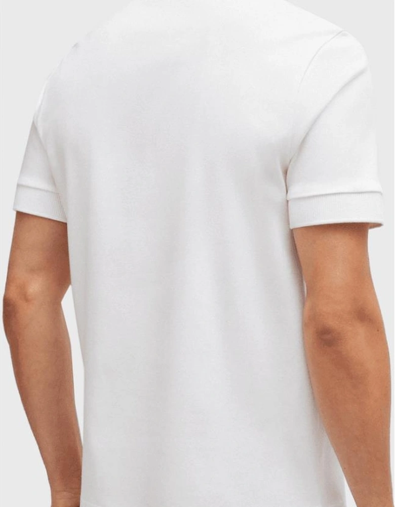 C-Parris Slim Fit White Polo Shirt