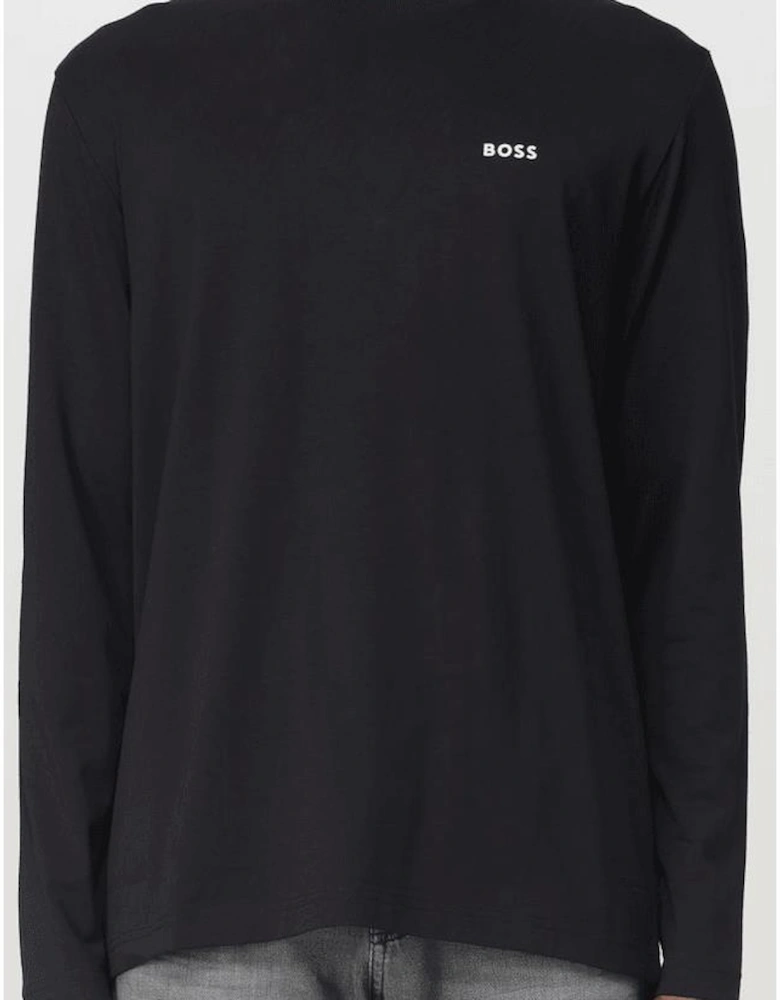 Tee Relaxed Fit Long Sleeve Black T-Shirt