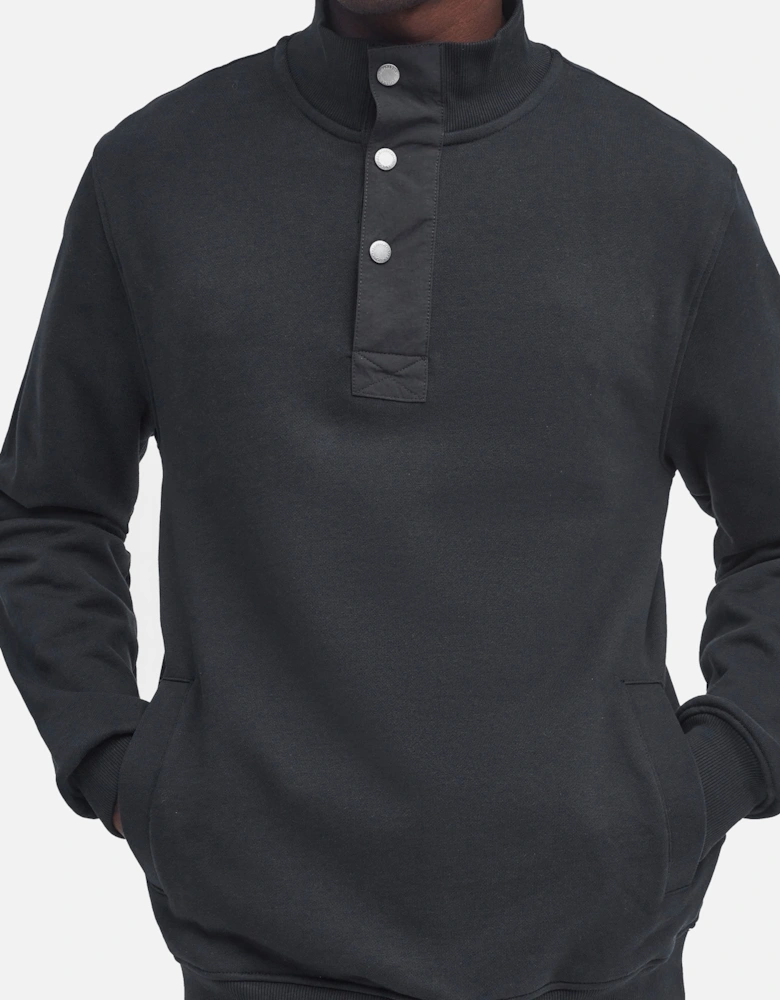 Flight Half Zip Black