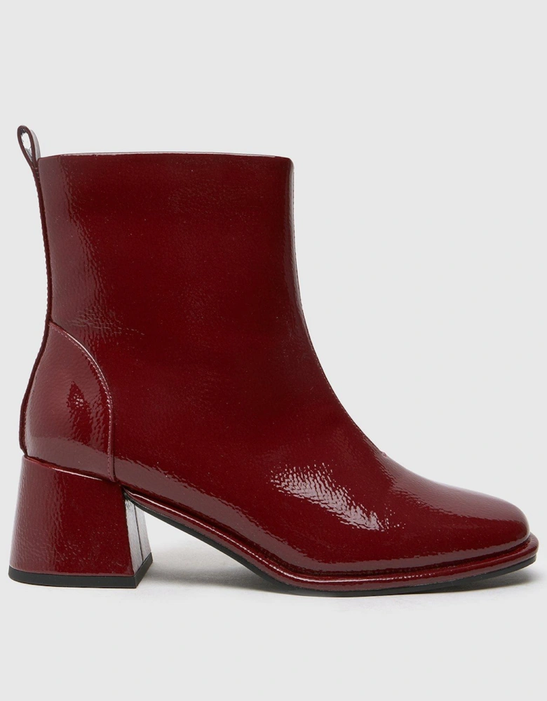 Bowie Ankle Boot - Red