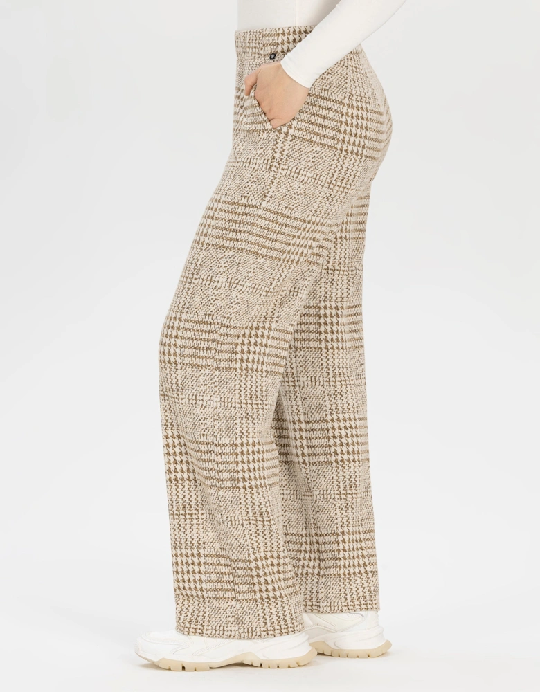 Whisper white plaid trousers