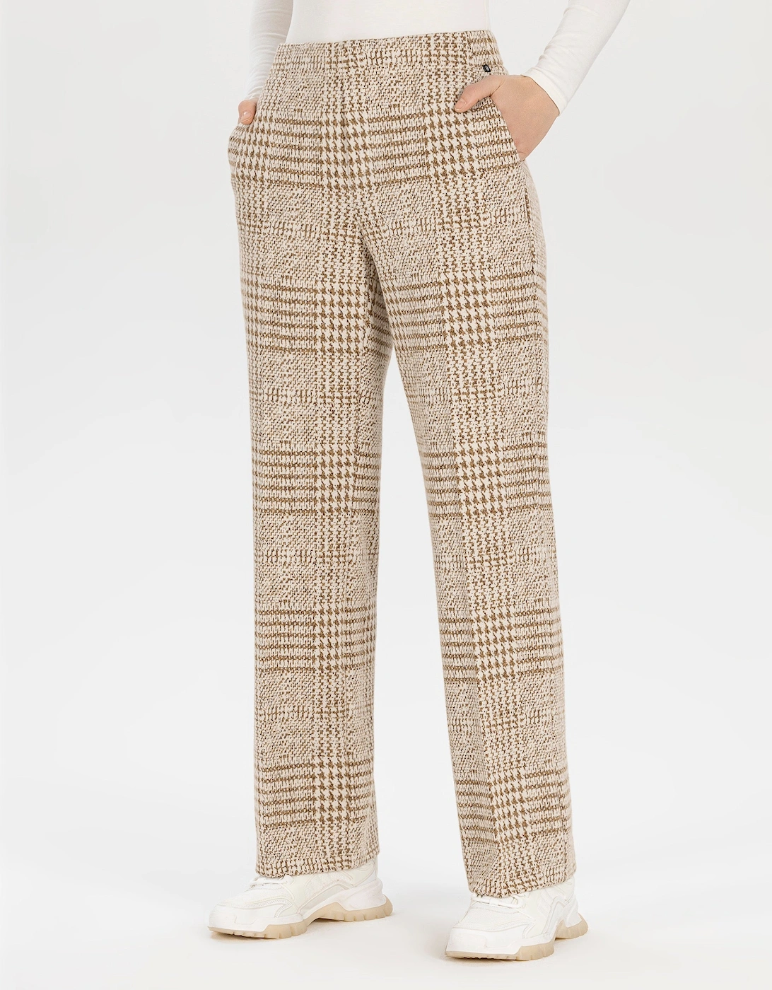 Whisper white plaid trousers, 5 of 4
