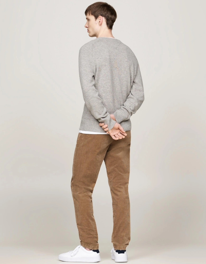 Lambswool Mens Crew Neck Jumper