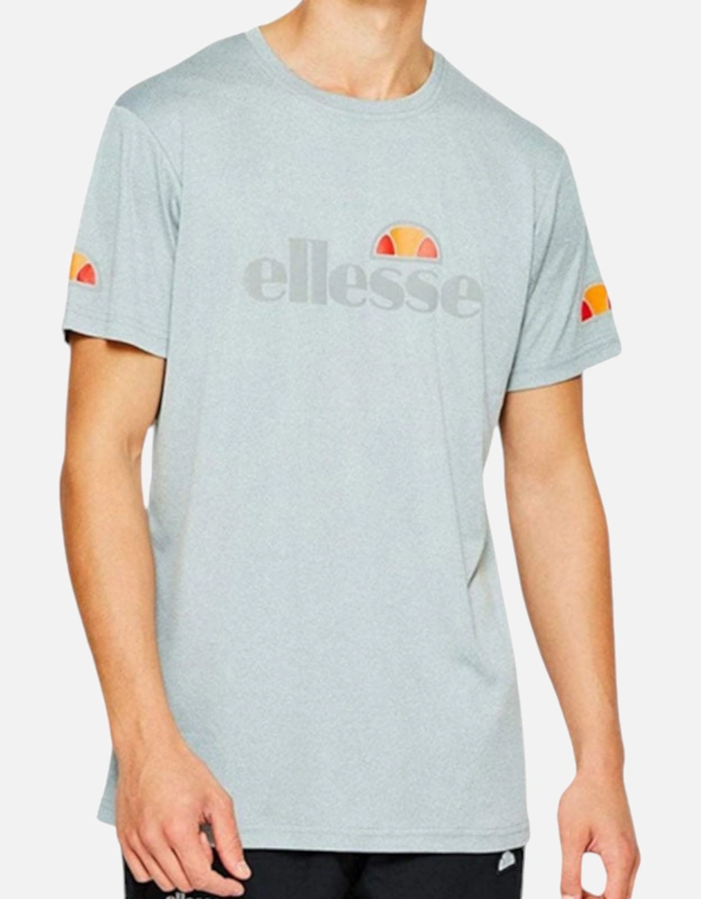 ELLESSE SAMMETI SXC06441 Mens T-shirt Crew Neck Short Sleeve Grey Casual Tee