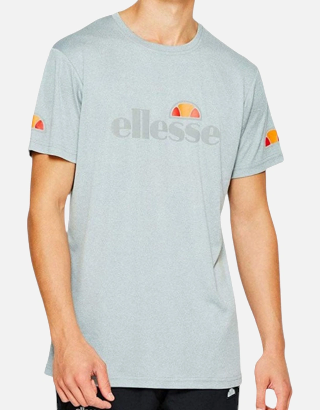 ELLESSE SAMMETI SXC06441 Mens T-shirt Crew Neck Short Sleeve Grey Casual Tee