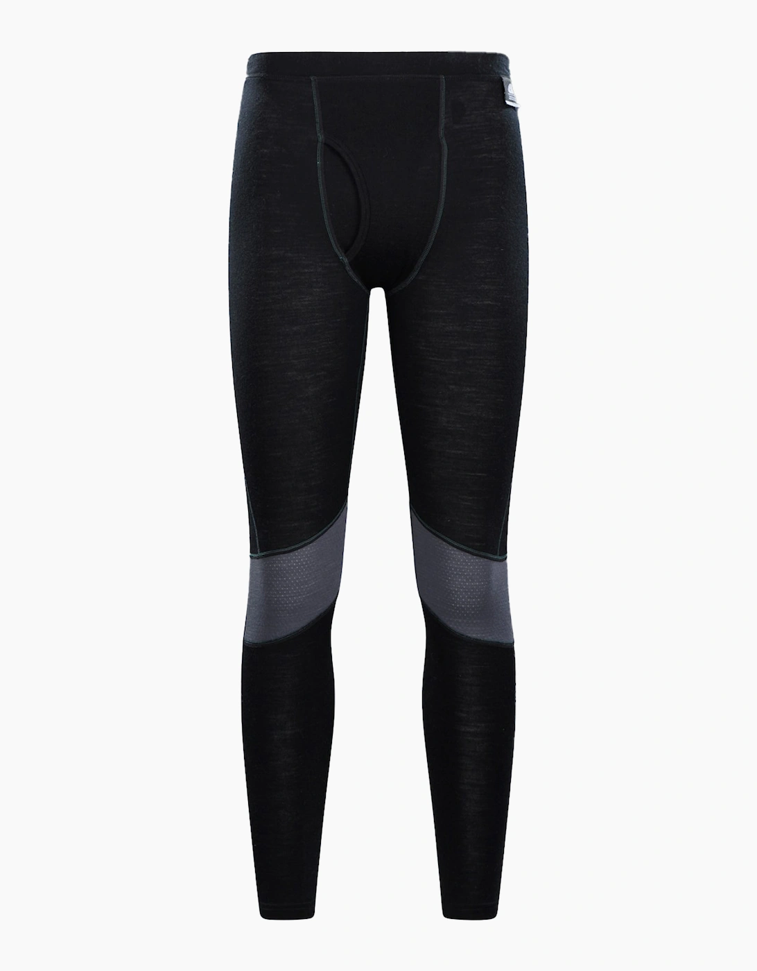 Mountain Warehouse Men's Black Ultra Merino Wool Thermal Bottoms - Size: 3XL