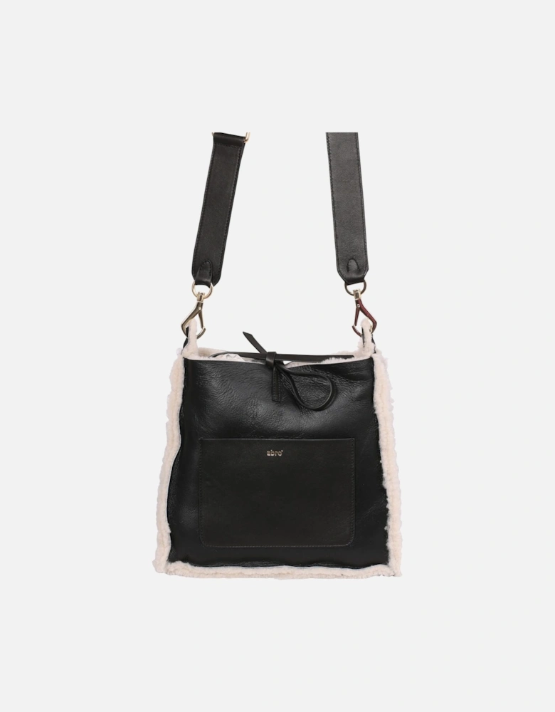 Raquel small leather reversible bag